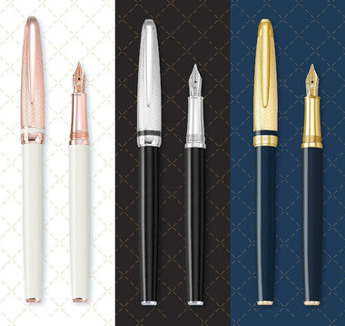 IWI Lauriat fountain pen by Taiwanese brand IWI, featuring a sleek design, smooth writing, and premium quality perfect for journaling, gifts, or professional use.