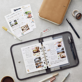 Myfa Series 5 stationery collection featuring binders, pens, customizable journal pages, and storage solutions for fans and collectors to organize their life logs and favorite items.