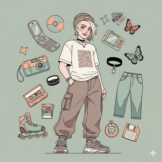 How to Nail the 90s &amp; Y2K Aesthetic Revival