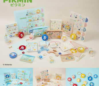 Cute new Pikmin Stationery Collection by Sun-Star Stationery featuring Pikmin 4-inspired notebooks, memo pads, pouches, and kawaii Japanese stationery for fans and collectors.