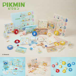 Cute new Pikmin Stationery Collection by Sun-Star Stationery featuring Pikmin 4-inspired notebooks, memo pads, pouches, and kawaii Japanese stationery for fans and collectors.