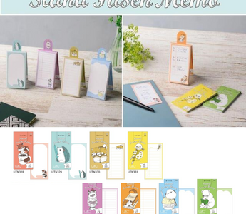 Standing Sticky Notes from Hisago’s 2025 Everyday Life of Animals collection, featuring cute animal designs that stand upright on your desk for fun reminders.