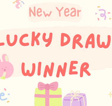 🥂New Year Lucky Draw Winners!