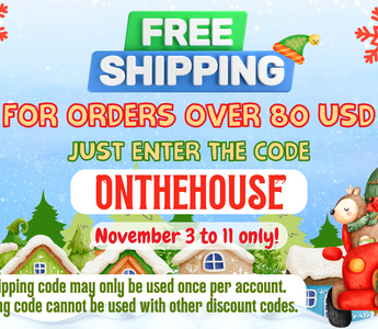 📢 FREE SHIPPING FOR OVER $80 💵