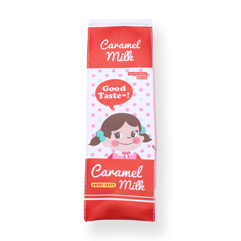 Milk Pencil Case - Red - Stationery Pal