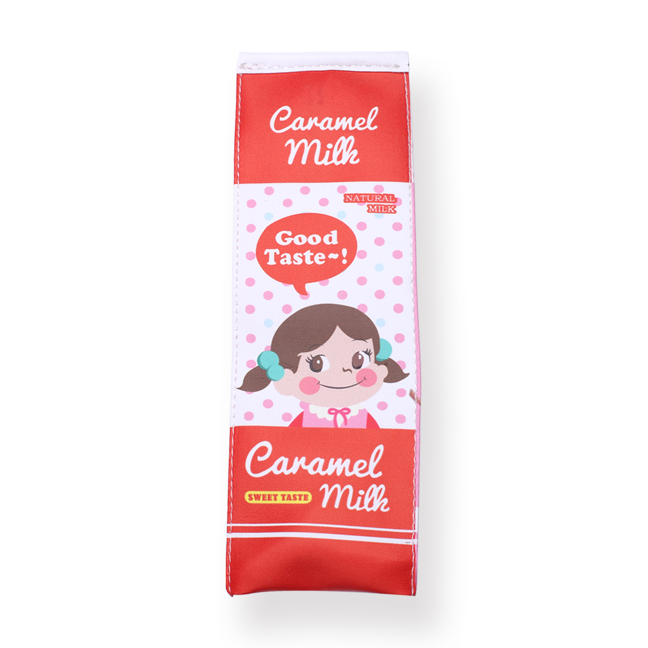 Milk Pencil Case - Red - Stationery Pal