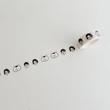 Cat Paw And Bear Washi Tape 5 m - Boy And Girl