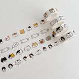 Cat Paw And Bear Washi Tape 5 m