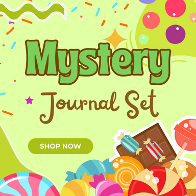 Mystery Journal Set - Green Apple Candy - Stationery Pal