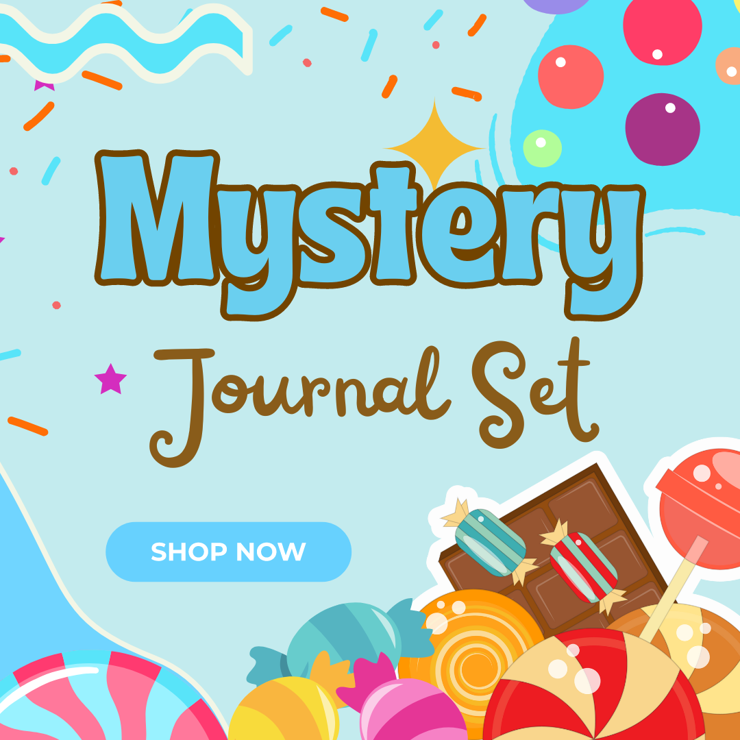 Mystery Journal Set - Blueberry Candy - Stationery Pal