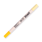 Kuretake Zig Brushables Brush Pen - Pure Yellow 050 - Stationery Pal