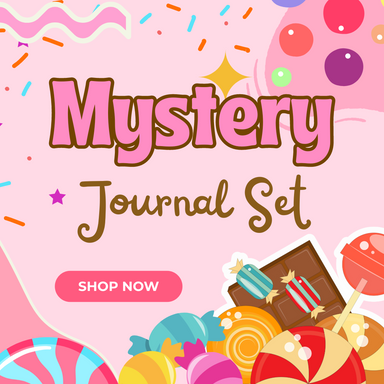 Mystery Journal Set - Strawberry Candy - Stationery Pal