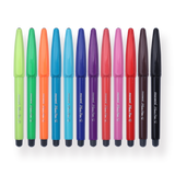 Monami Plus Pen S - Non-Permanent Fine Liner - Set of 12 - Stationery Pal