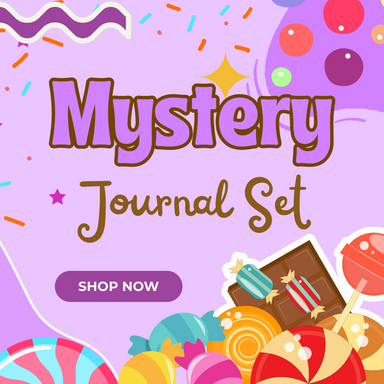 Mystery Journal Set - Grape Candy - Stationery Pal
