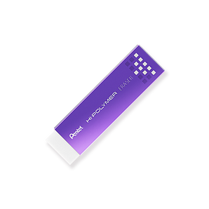 Pentel Slim Hi-Polymer Eraser - Metallic Purple - Stationery Pal