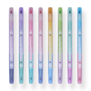 Shands Color Overlay Dual Marker - Set of 8 - Stationery Pal