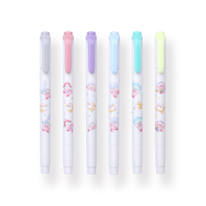 Zebra x Kirby Mildliner Highlighter - Set of 6 - Stationery Pal