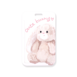 Long Lanyard Card Holder - Bunny - Stationery Pal