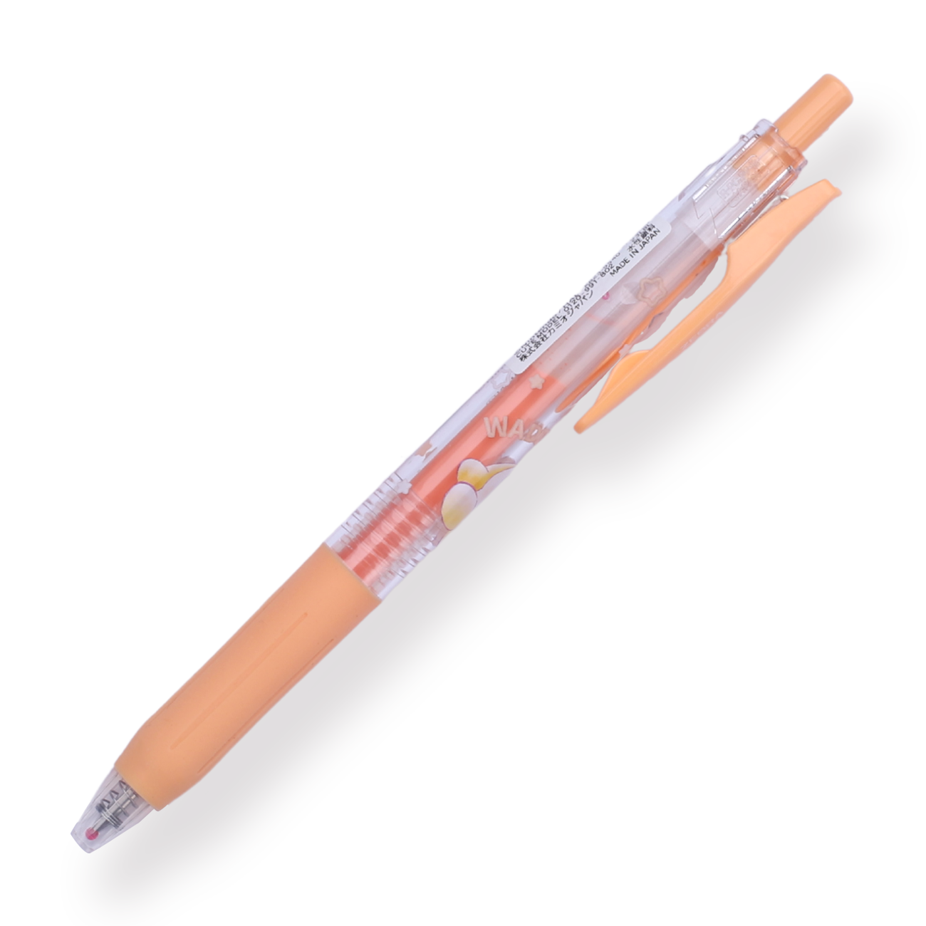 Zebra Sarasa Clip Limited Edition Gel Pen - 0.5 mm - Kirby Series - Orange - Stationery Pal
