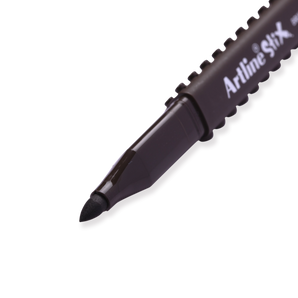 Shachihata Artline Stix Brush Marker - Dark Brown - Stationery Pal