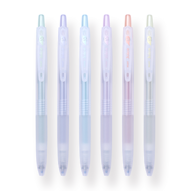 Pilot Juice Metallic Color Gel Pen - Circus Series - 0.5 mm - 6 Color Set