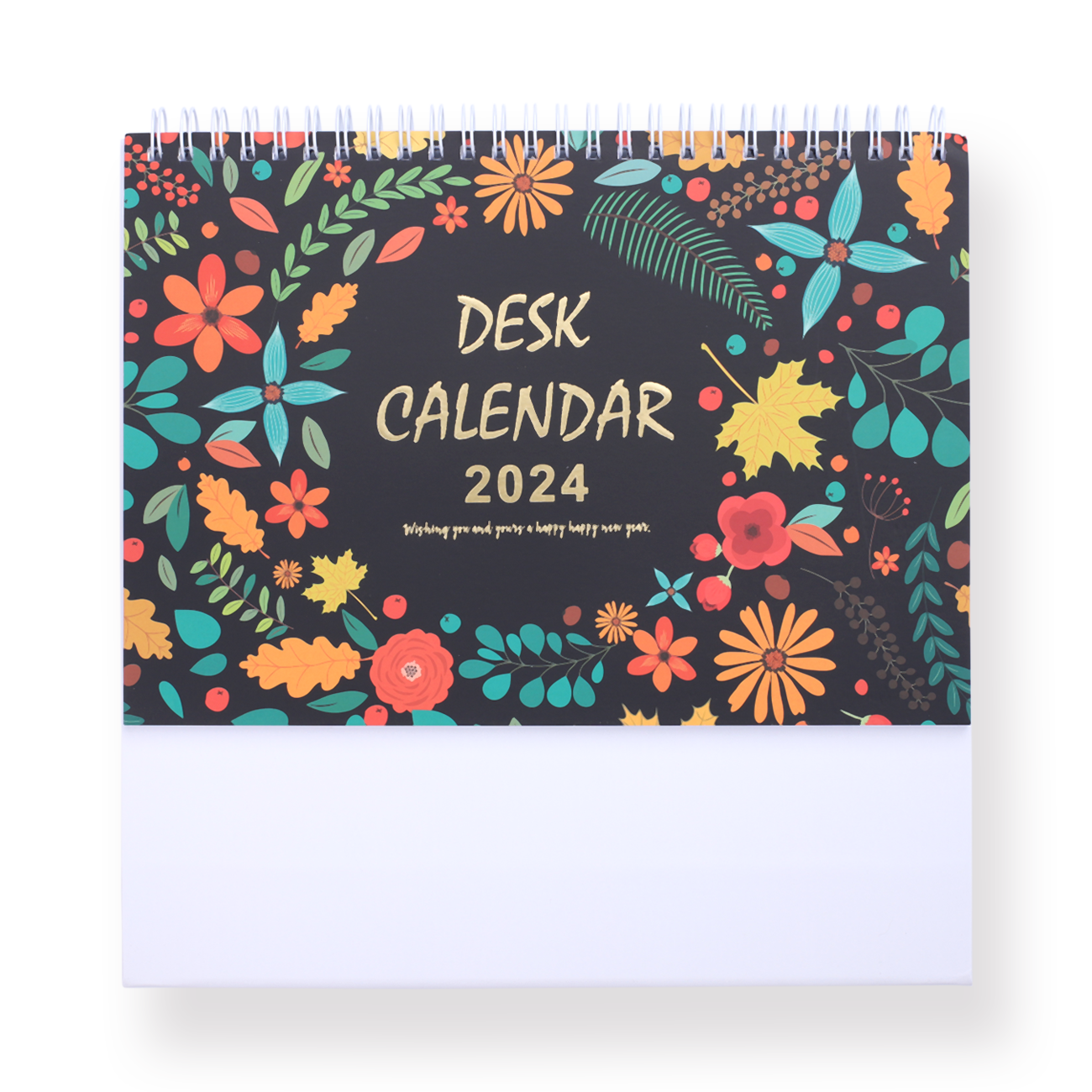 2024 Desk Calendar - Holiday Flower