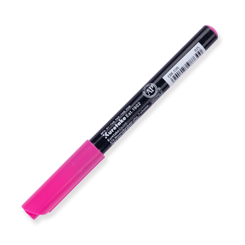 Kuretake Zig Fudebiyori Brush Pen - Pink 025 - Stationery Pal