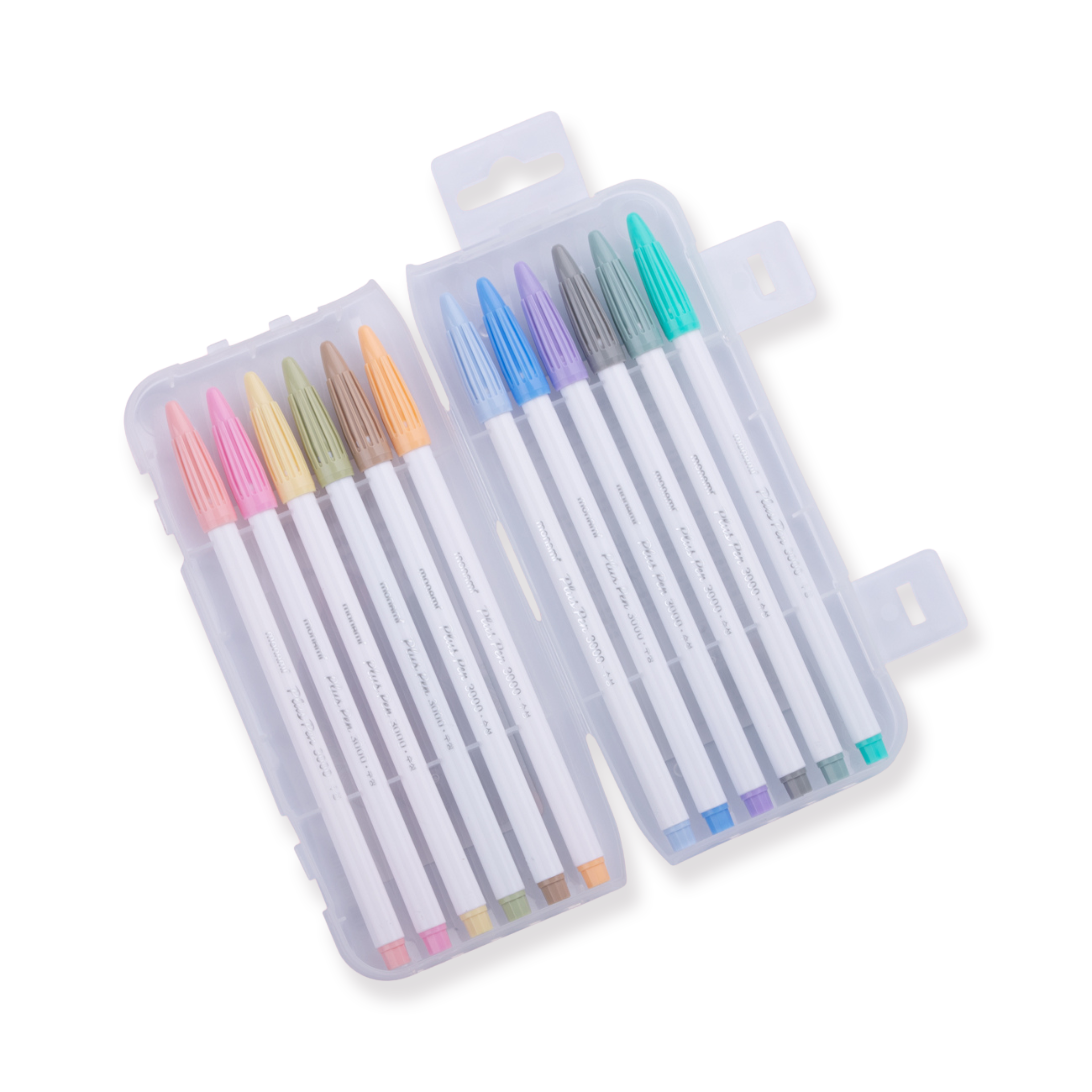 Monami Plus Pen 3000 - Cremefarbe - 12er-Set