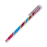 Pentel Hybrid Dual Metallic Pen Limited Design - 1.0 mm - Pink + Metallic Pink - Stationery Pal