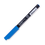 Kuretake Zig Fudebiyori Brush Pen - Dull Blue 034 - Stationery Pal