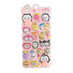 Chiikawa 3D Puffy Bubble Stickers