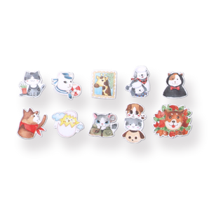 Nekoni Animal Stickers - Egg Hatching - Stationery Pal