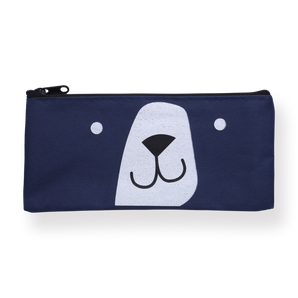 Emoji Pencil Case - Navy Blue - Stationery Pal