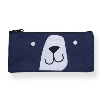 Emoji Pencil Case - Navy Blue - Stationery Pal