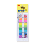 3M Post-it Fluorescence Sticky Index Tabs - 9 Color Set - Stationery Pal