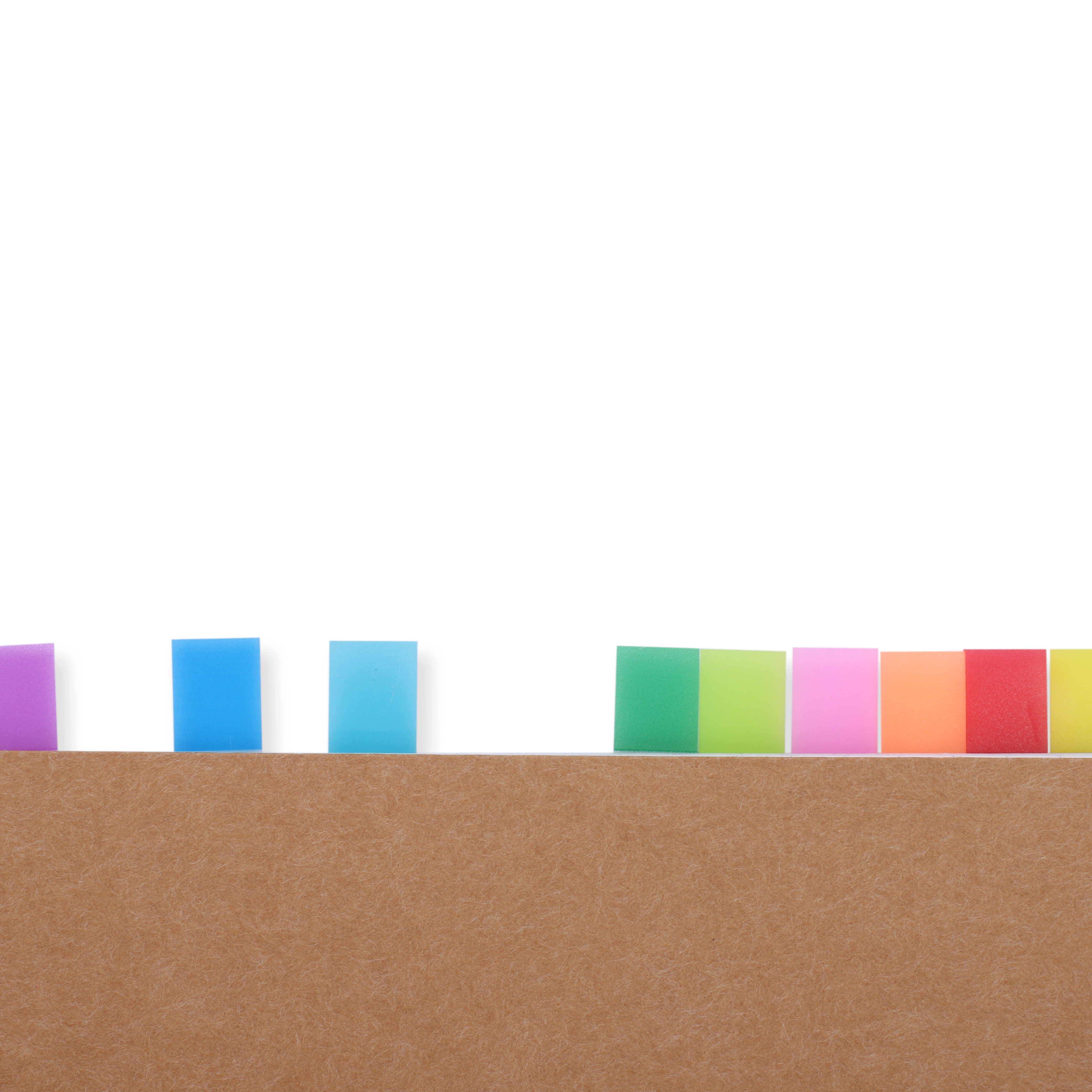 3M Post-it Fluorescence Sticky Index Tabs - 9 Color Set - Stationery Pal