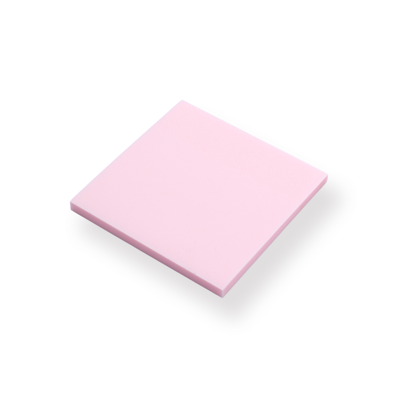 Transparent Shimmering Sticky Notes - Medium - Pink - Stationery Pal