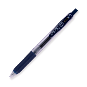 Zebra Sarasa Clip Gel Pen - 0.5 mm - Blue Black - Stationery Pal