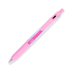 Zebra Sarasa Clip Gel Pen - Milk Color - 0.5 mm - Milk Pink - Stationery Pal