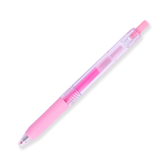 Zebra Sarasa Clip Gel Pen - Milk Color - 0.5 mm - Milk Pink - Stationery Pal