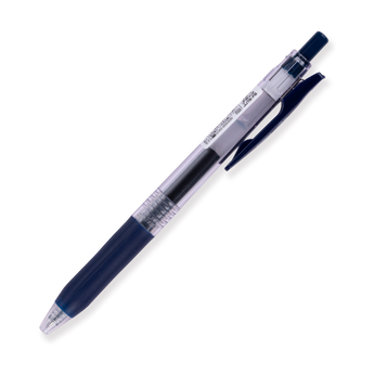 Zebra Sarasa Clip Gel Pen - 0.5 mm - Blue Black - Stationery Pal