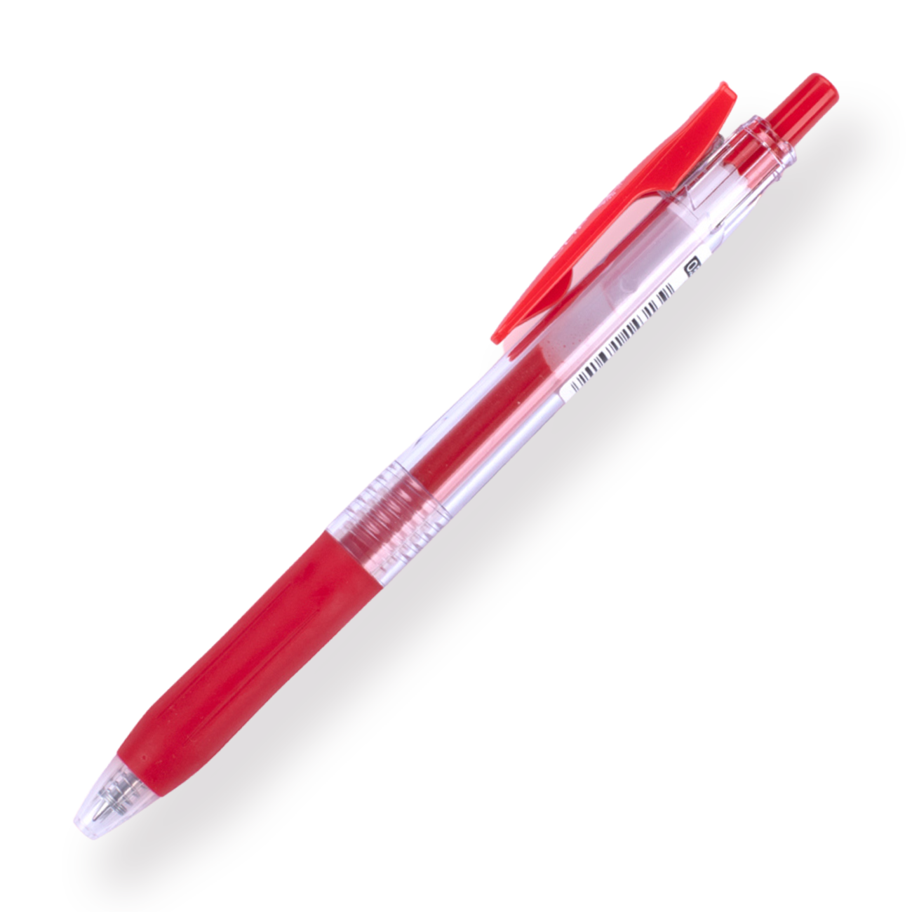 Zebra Sarasa Clip Gel Pen - 0.5 mm - Red - Stationery Pal