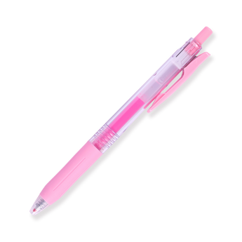 Zebra Sarasa Clip Gel Pen - Milk Color - 0.5 mm - Milk Pink - Stationery Pal