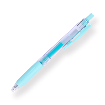 Zebra Sarasa Clip Gel Pen - Milk Color - 0.5 mm - Milk Blue Green - Stationery Pal