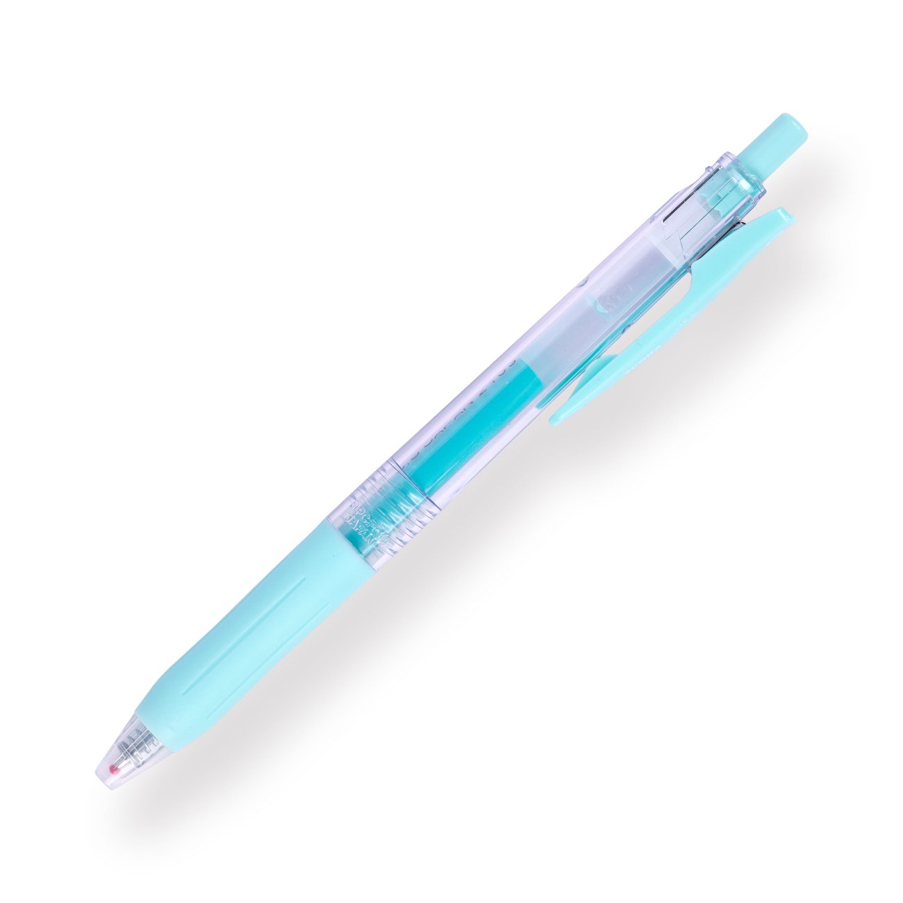 Zebra Sarasa Clip Gel Pen - Milk Color - 0.5 mm - Milk Blue Green - Stationery Pal