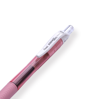 Pentel EnerGel-X Gel Pen Needle-Point mm Black (Pink