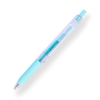 Zebra Sarasa Clip Gel Pen - Milk Color - 0.5 mm - Milk Blue Green - Stationery Pal