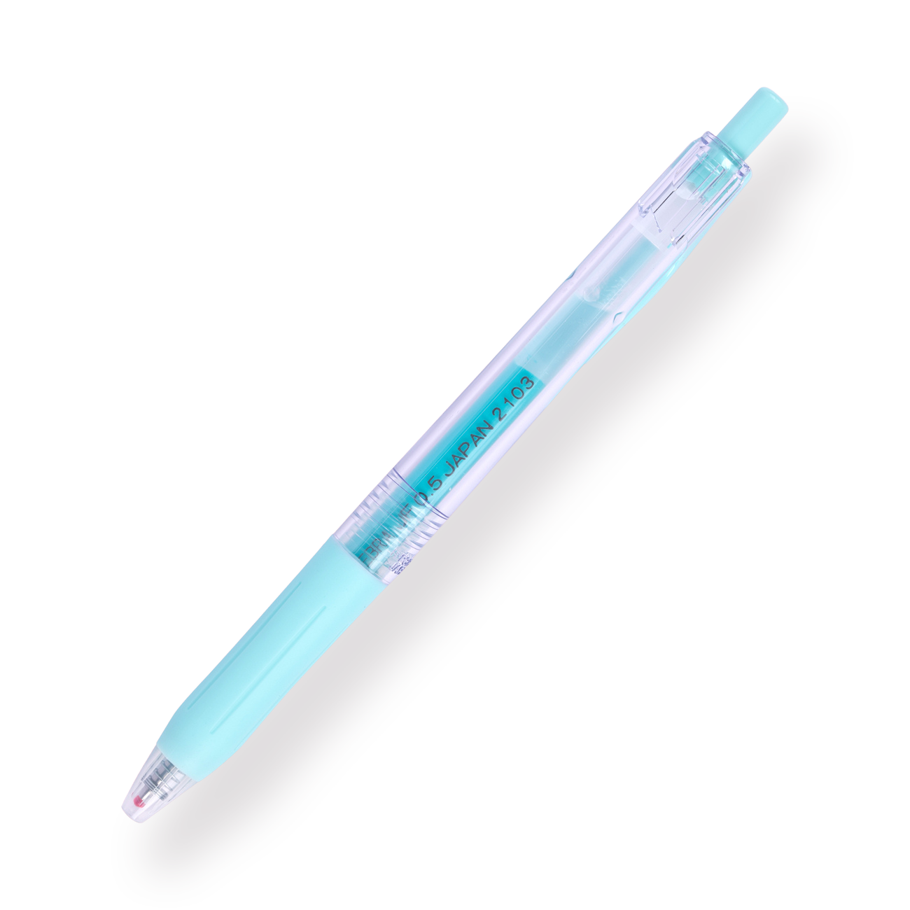 Zebra Sarasa Clip Gel Pen - Milk Color - 0.5 mm - Milk Blue Green - Stationery Pal