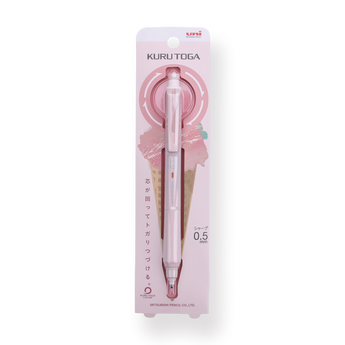 Uni Kurutoga KS Mechanical Pencil 0.5mm - Peach - Stationery Pal