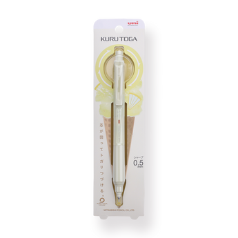 Uni Kurutoga KS Mechanical Pencil 0.5mm - Yellow - Stationery Pal